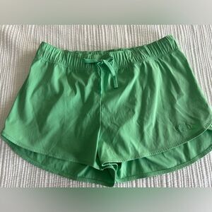 The North Face Women’s  Green Athletic Shorts Lightweight Quick-Dry Size Large